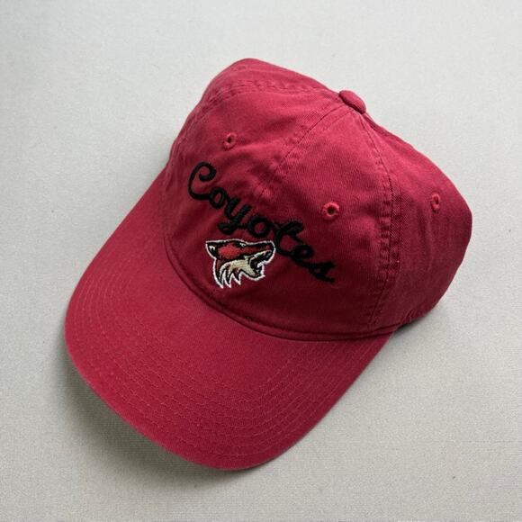 Arizona Coyotes Hat Cap Strapback Red Adidas Hockey League NHL Logo Adjustable - Picture 1 of 6
